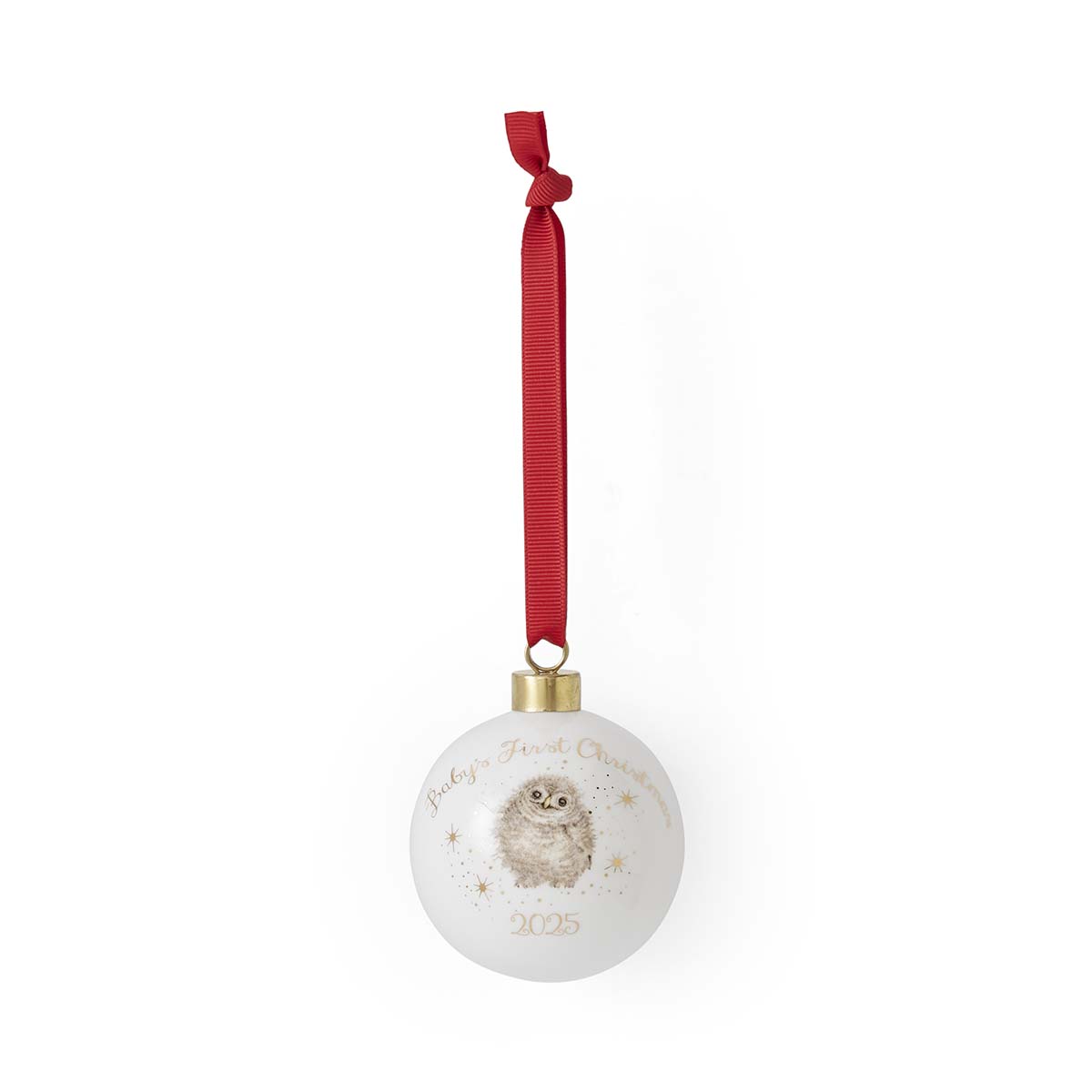 Wrendale Designs Baby's First Christmas Bauble image number null
